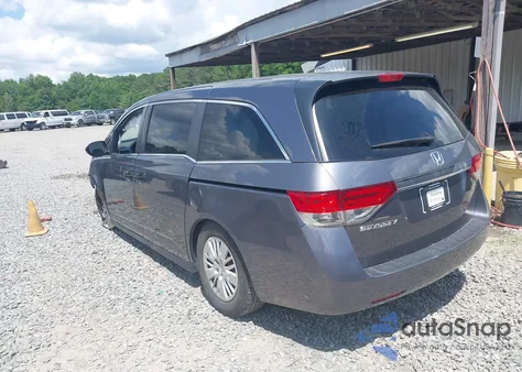 2014 Honda Odyssey Lx from USA, damaged, VIN 5FNRL5H2XEB094964